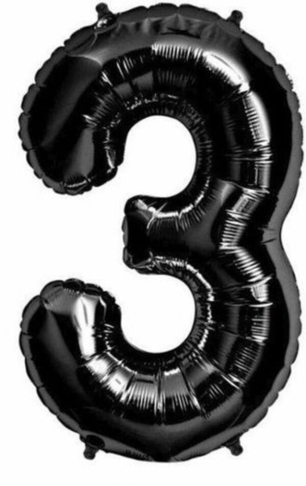 בלון מספר 34 אינץ׳-ספרה 3